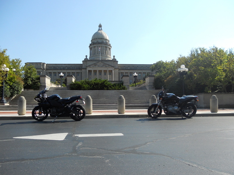 Frankfort, KY: Motorcycle ride to the Capital.