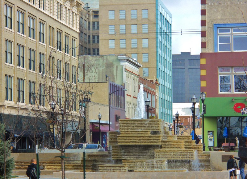 Springfield, MO: Park Central Square, after renovation - Nov. 2011