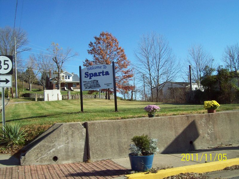 Sparta, KY To Sparta New Sign in Town photo, picture, image