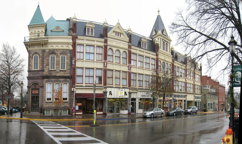 Bellefonte, PA: Exchange building down town