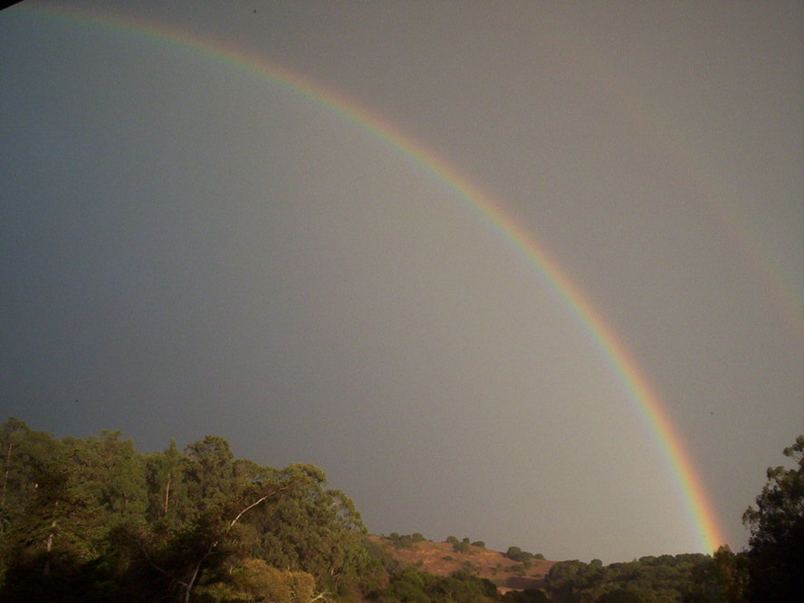 Aromas, CA: another one of many Aromas rainbows