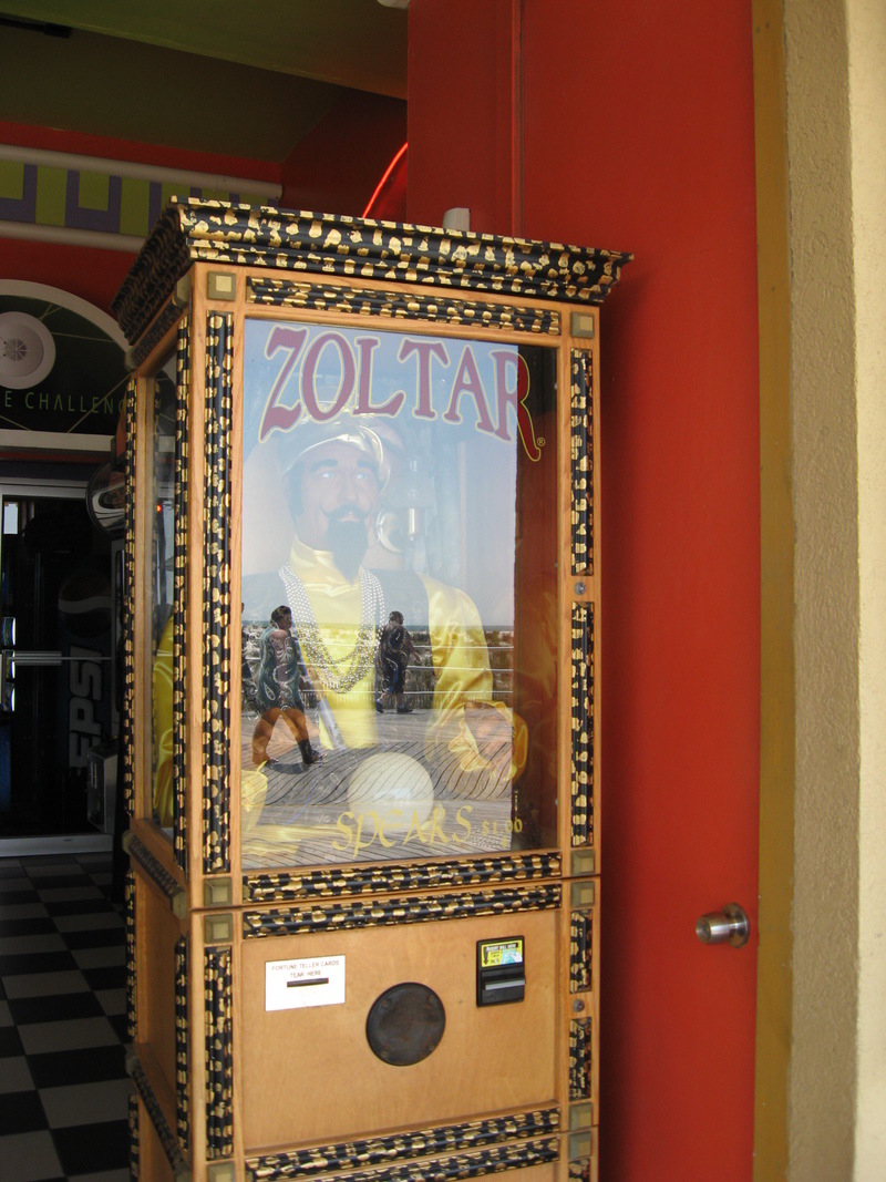 Atlantic City, NJ: Zoltar machine Boardwalk Atlantic City