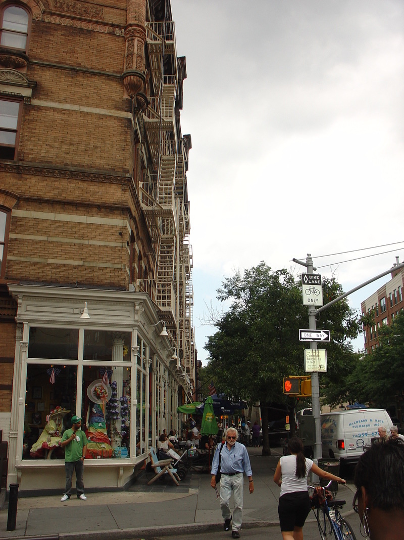 New York, NY: Greenwich Village, Coming out of the Subway Station
