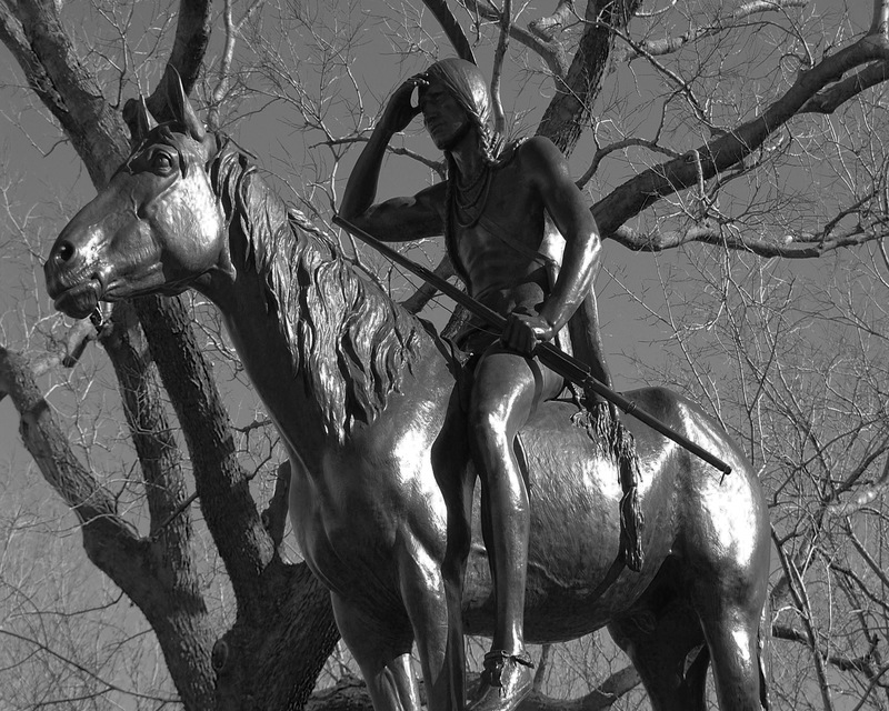 Kansas City, MO: The Scout sculpted Cyrus E. Dallin