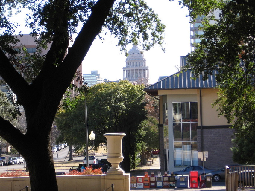 Austin, TX: Texas State Capital from UT's South Mall