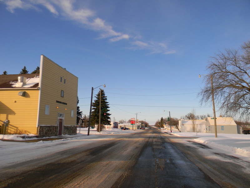 St. John, ND: Main Street St John ND