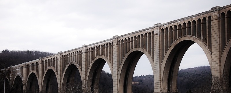 Nicholson, PA: Nicholson Bridge: Largest Concrete Bridge in the World