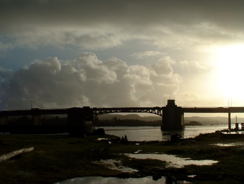 Aberdeen, WA: Chehalis River Bridge