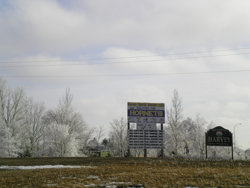 Harvey, ND to Harvey, Winter Wonderland photo, picture, image