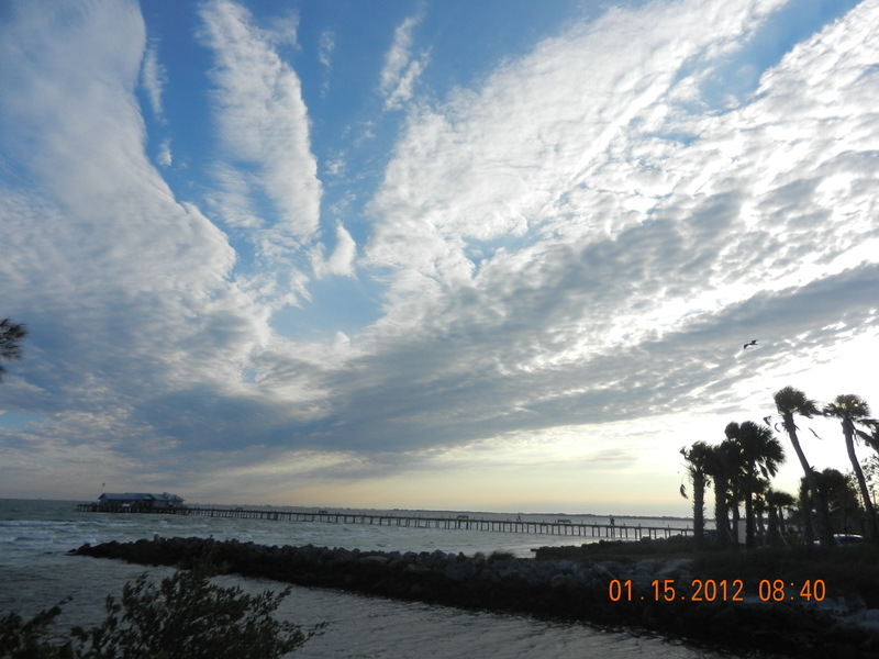Anna Maria, FL: the City Pier at mid-day