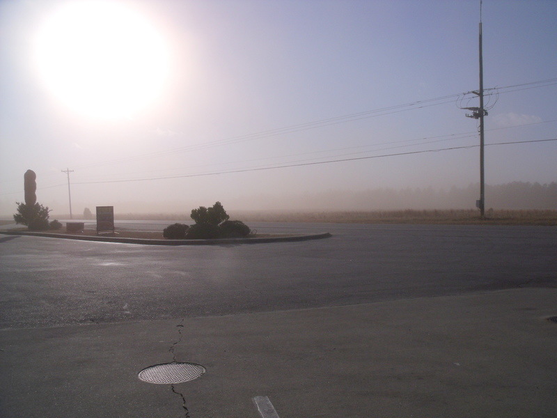 Pelion, SC: Dust storm-Pelion, S.C.
