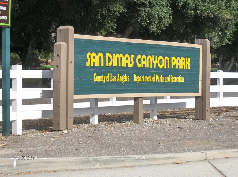 San Dimas, CA: san dimas canyon park