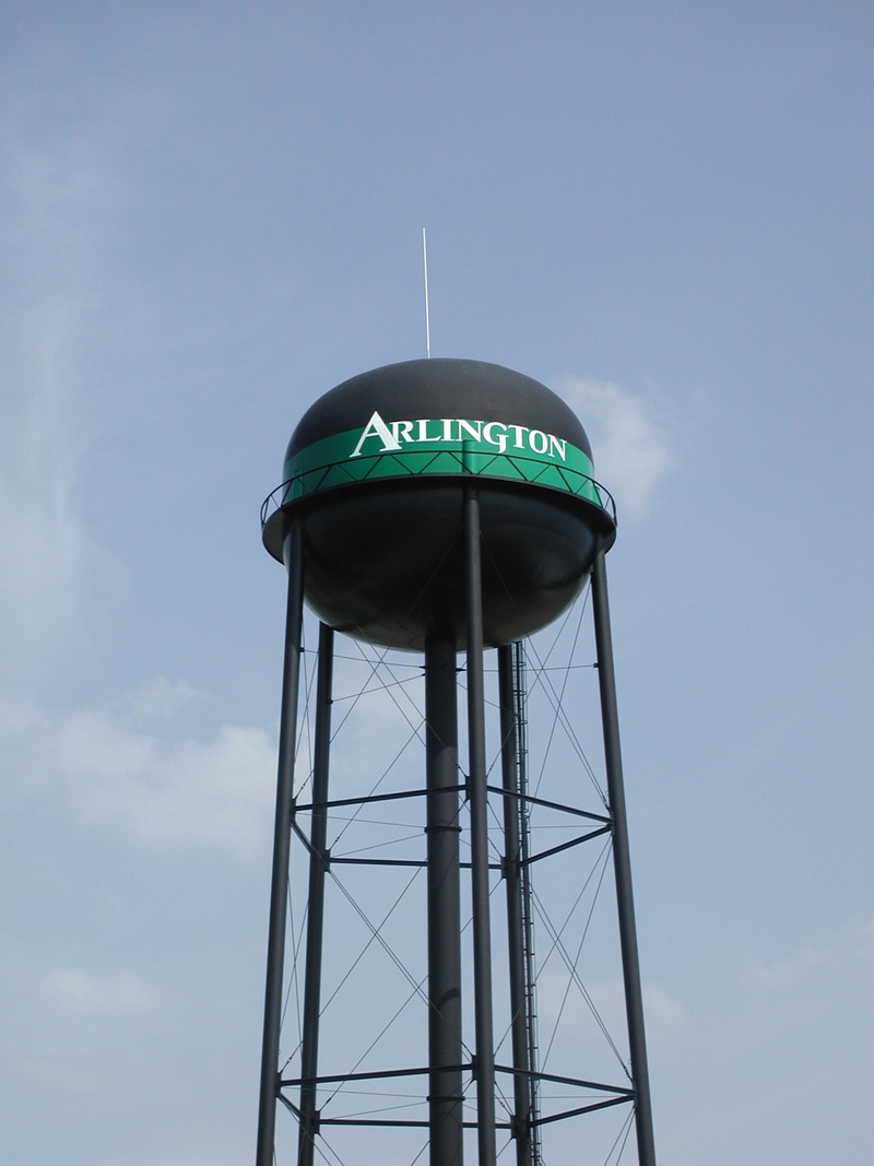 Arlington, WI: Arlington, Wisconsin Water Tower