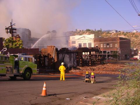 Globe, AZ: Glob Arizona Fire downtown