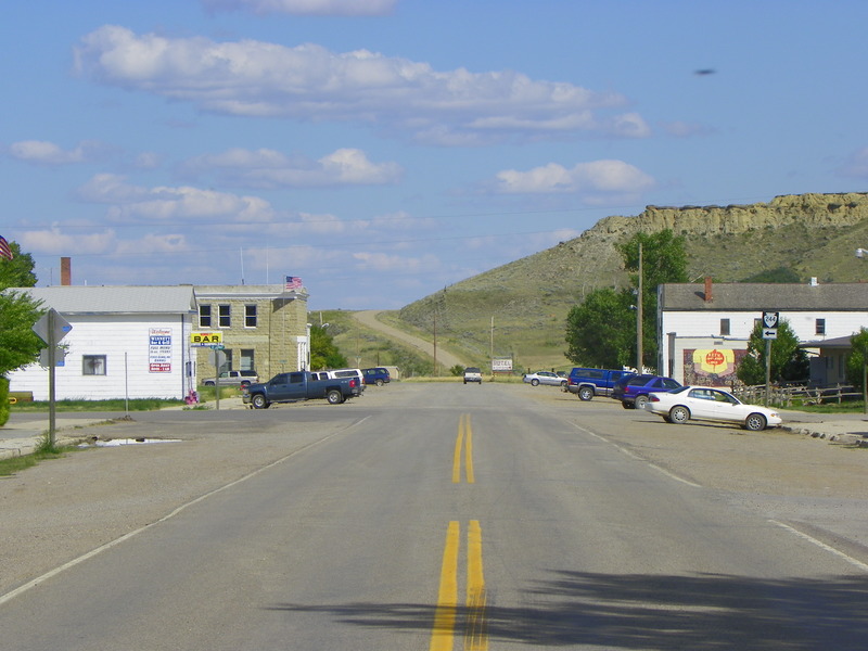 Winnett, MT: Broadway, Winnett, Montana