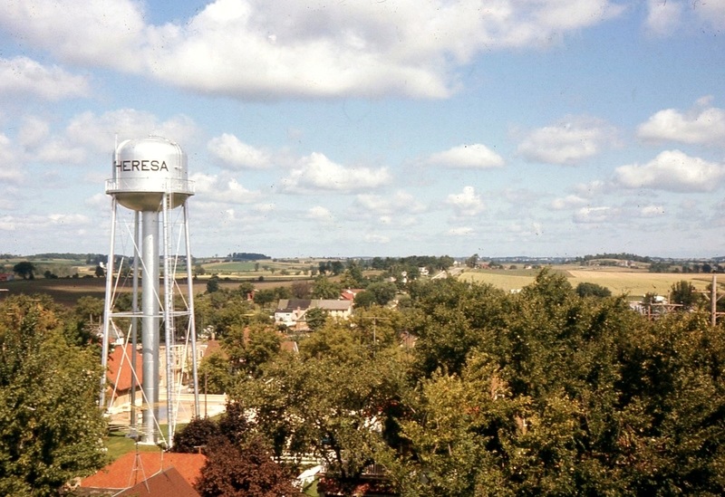 Theresa, WI: VIEW FROM LUTERN CHURCH SPIRE #1