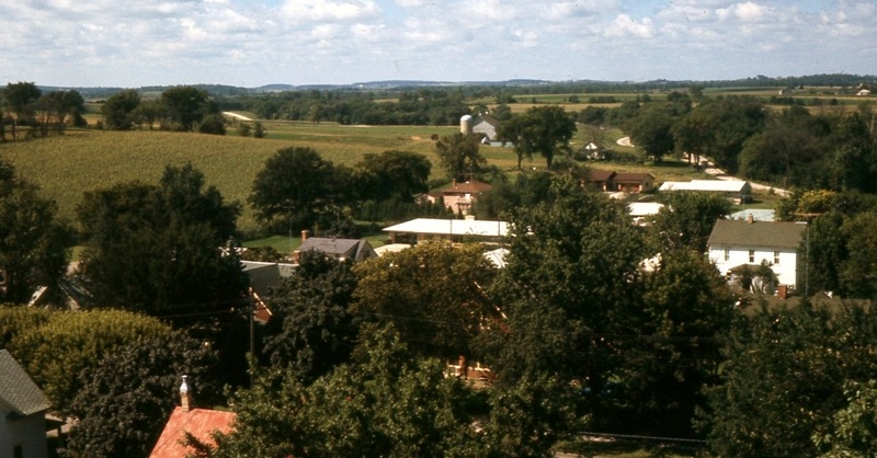 Theresa, WI: VIEW FROM LUTERN CHURCH SPIRE #2