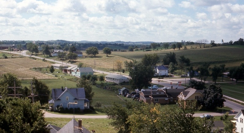 Theresa, WI: VIEW FROM LUTHERN CHURCH SPIRE #4
