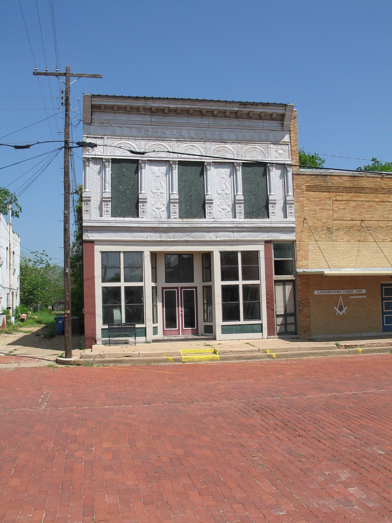 Wortham, TX interesting building on main street photo, picture, image