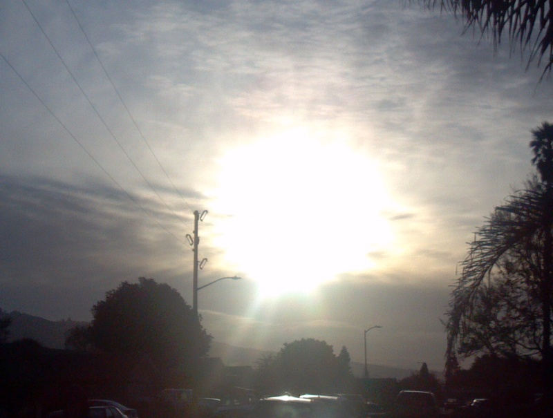 Watsonville, CA On Riverside and Blackburn st. looking west towards