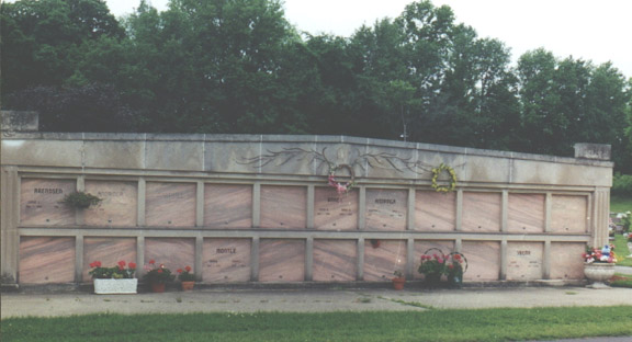 Byron Center, MI: Winchester Cemetery Mausoleum, 76th St, Byron Center, MI built in 1965