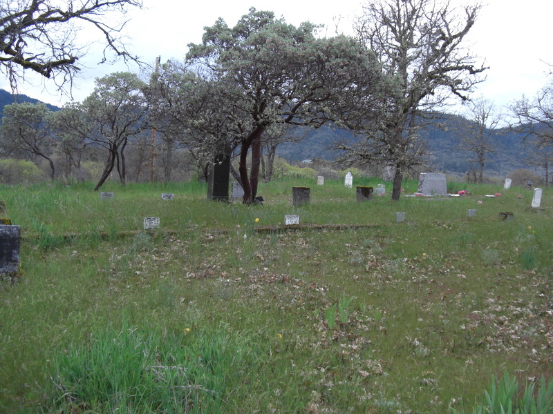 Sams Valley, OR: Pankey Cemetery. Sams Valley OR