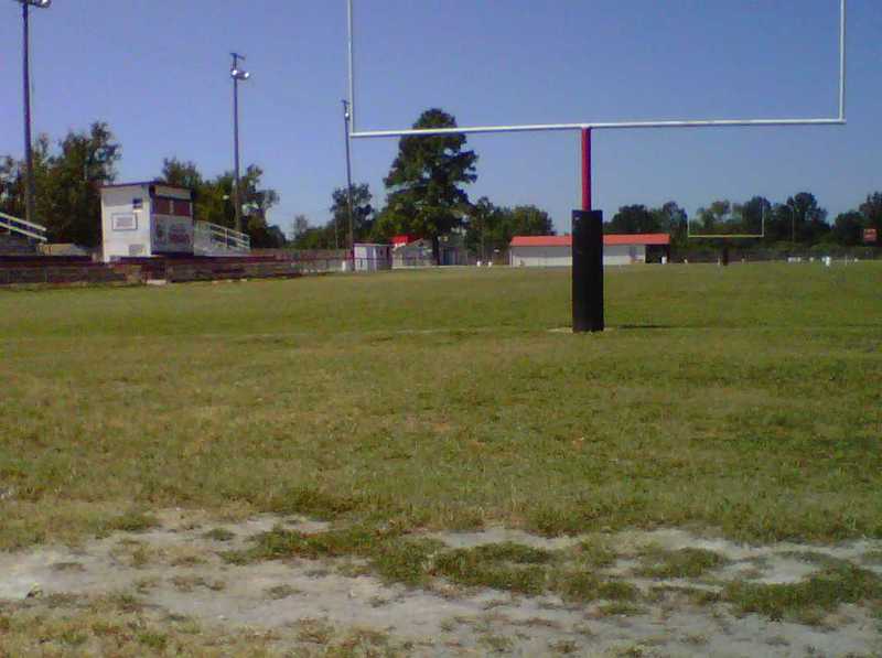 Johnston City, IL: Johnston City high school football field