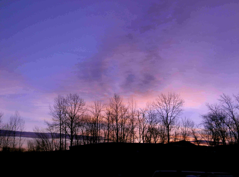 Gallatin Gateway, MT: Purple Sunrise - Gallatin Gateway, MT