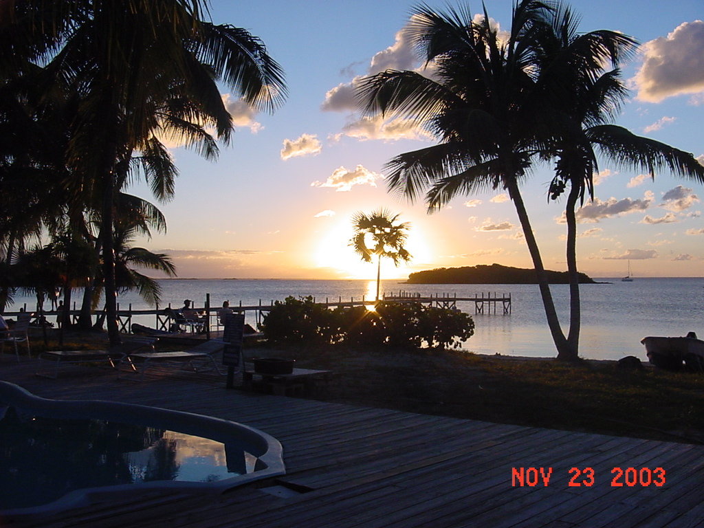 Portage Lakes, OH: sunset in the Abaco, Bahamas