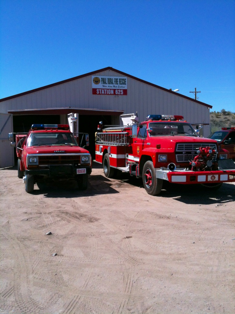 Mammoth, AZ: Pinal Rural Fire Rescue, a fire and EMS department serving rural Pinal County near Mammoth, AZ