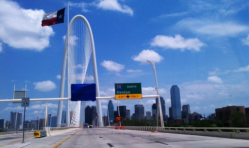 Dallas, TX: the Margaret Hunt Bridge