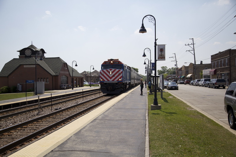 Highwood, IL: Train Station