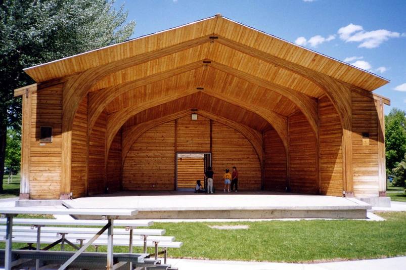 Powell, WY: The Band Shell in 1998