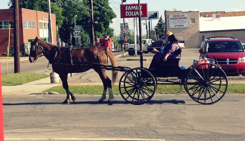 Mercer, PA: Amish in Mercer, PA, 6-8-12