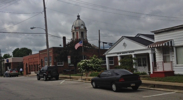 Mercer, PA: Courthouse in Mercer, PA, 6-4-12