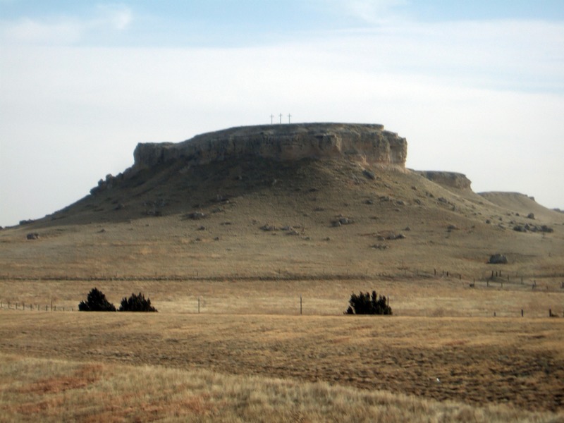 Sidney, NE: Bluffs in Sidney as seen from I80