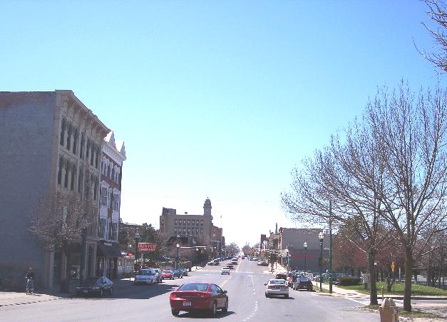 Auburn, NY: Genesee St. looking west.