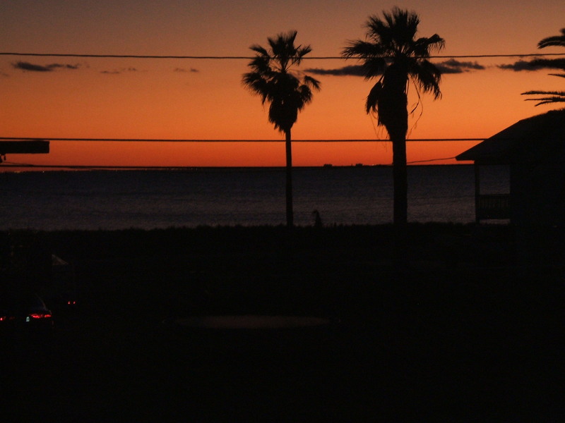 Ingleside on the Bay, TX: sun set