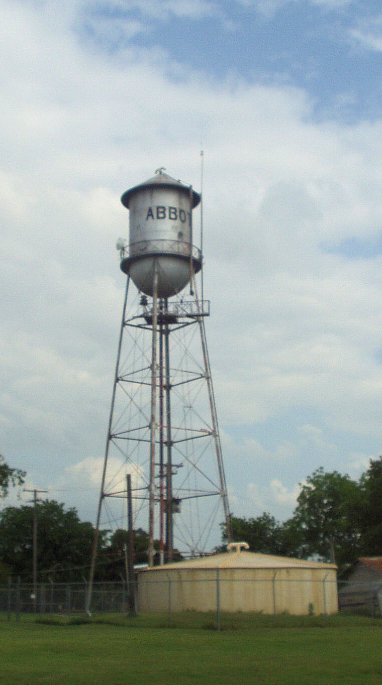 Abbott, TX: Abbott Water tower