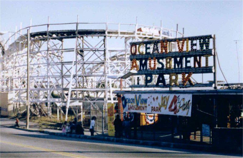 Norfolk, VA: ocean view amusement park,the roller coaster was used in a movie called'DEATH of OCEAV VIEW PARK'