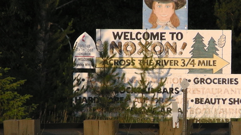 Noxon, MT: Noxon Sign