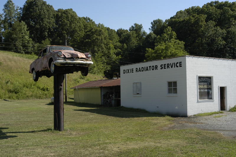 Waverly, TN: 1953 Studebaker Champion at Dixie Radiator Service, Hwy 70 for over 50 y3ars