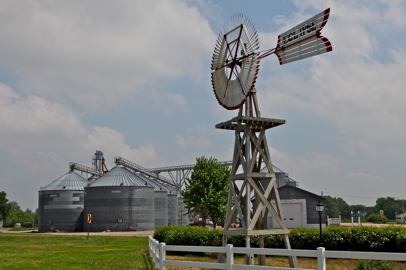 Ashton, NE old windmill photo, picture, image (Nebraska) at