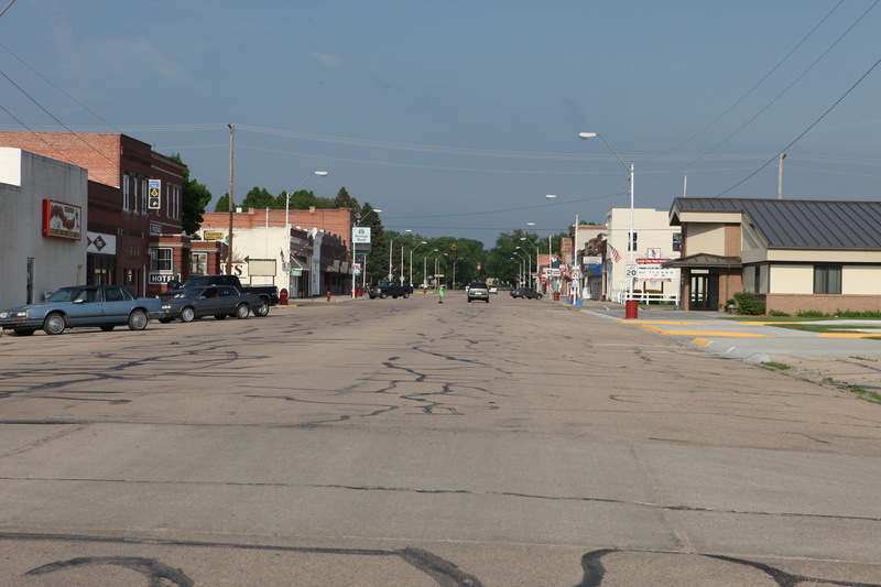 Loup City, NE: Main Street looking East