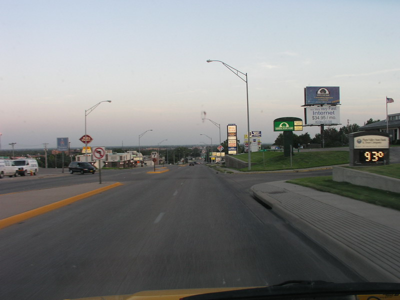 Kearney, NE: Flat - as far as the eye can see.