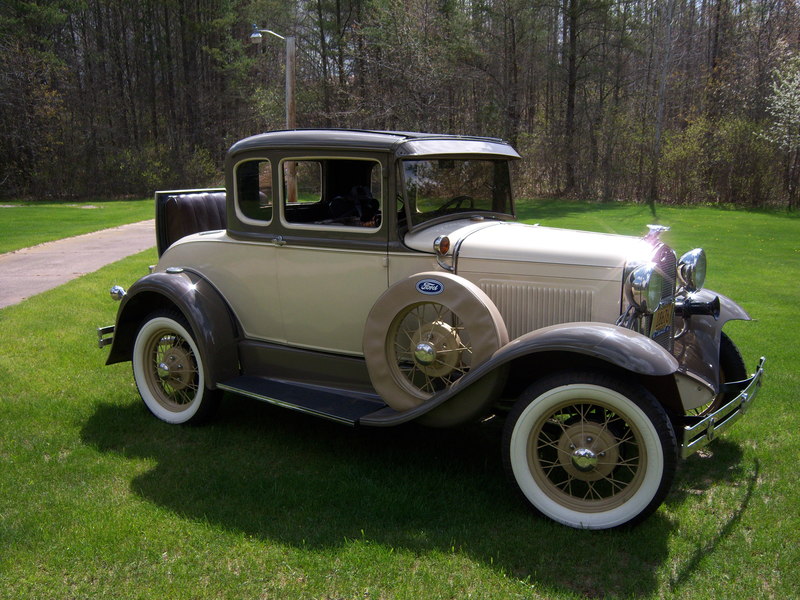Sturgeon Lake, MN: Restored 30' Model A Ford 2nd owner Don Butler
