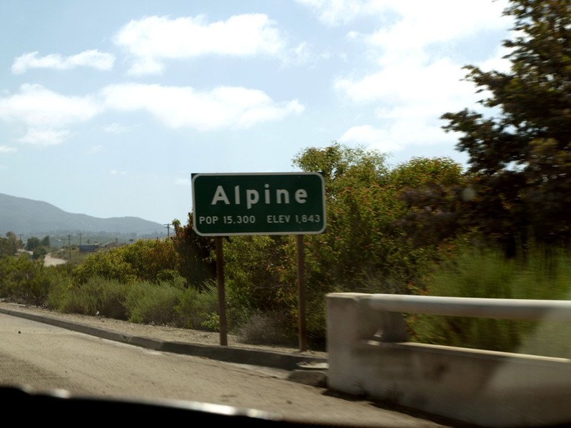 Alpine, CA: Alpine CA