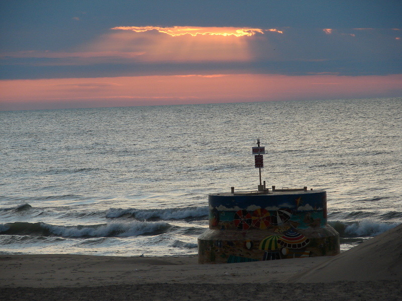 Bridgman, MI: Sunset at WEKO Beach
