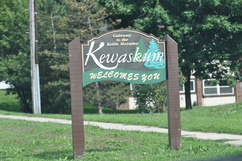 Kewaskum, WI: Kewaskum Welcome Sign