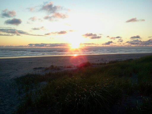 Ocean Park, WA: Sunset at Surfside